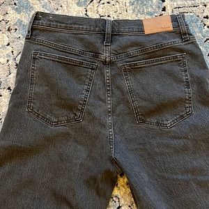 Madewell Perfect Vintage Straight Jean, lunar wash,size 29 curvy fit.